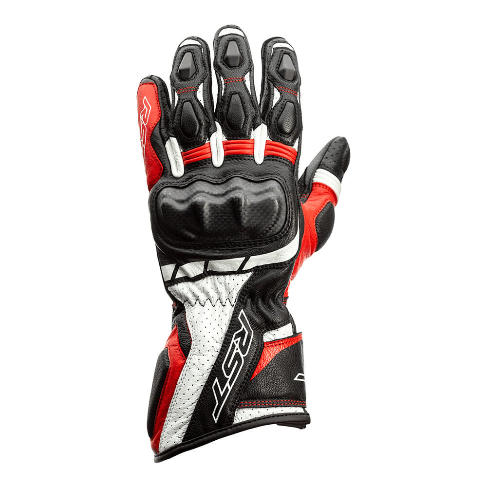 REV'IT! Dirt 4 Black - Red - Men's summer motorcycle gloves | /en