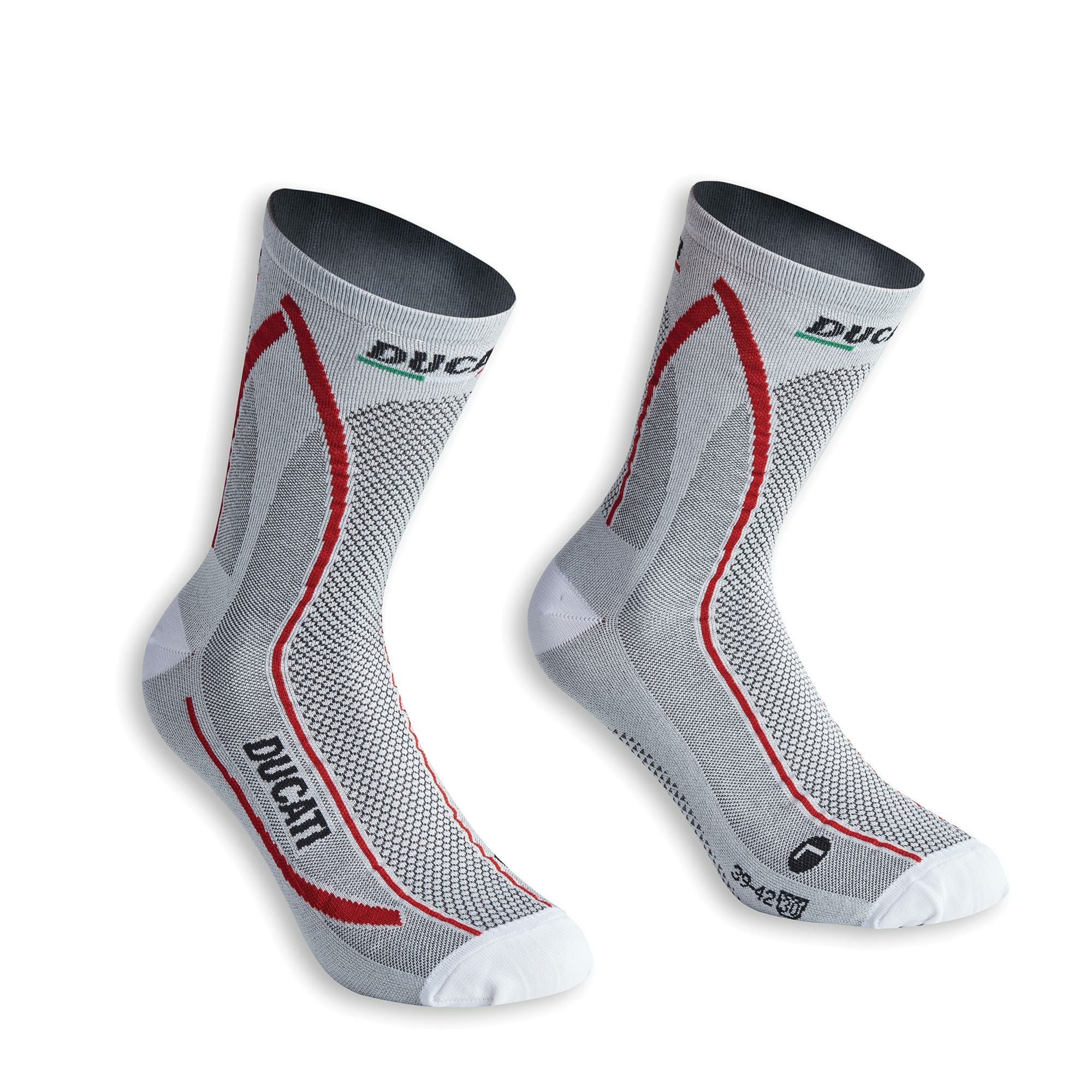 Calze Sportive Ducati Cool Down 2.0, Antibatteriche E Traspiranti, Dryarn, Nuove Con Etichette