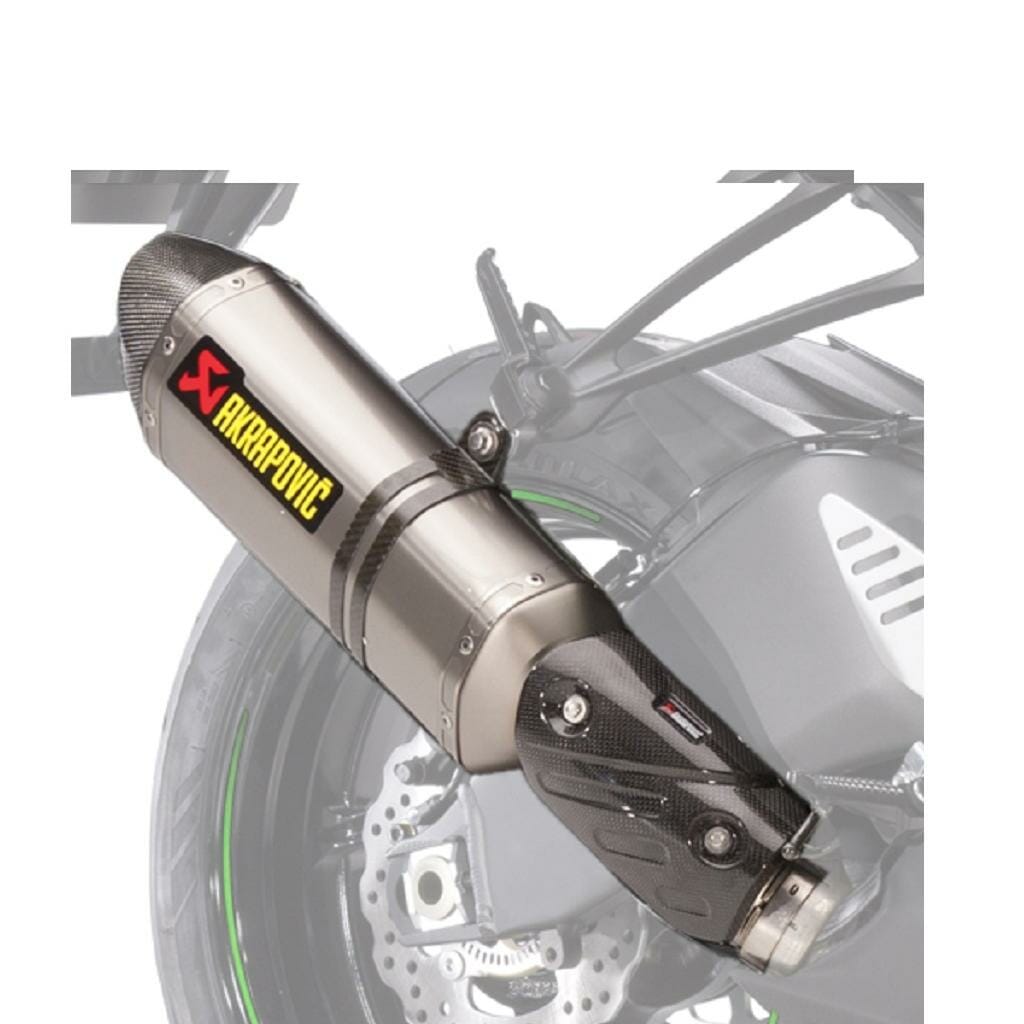 Buy Kawasaki Akrapovic Exhaust - Titanium Online | Seastar Superbikes