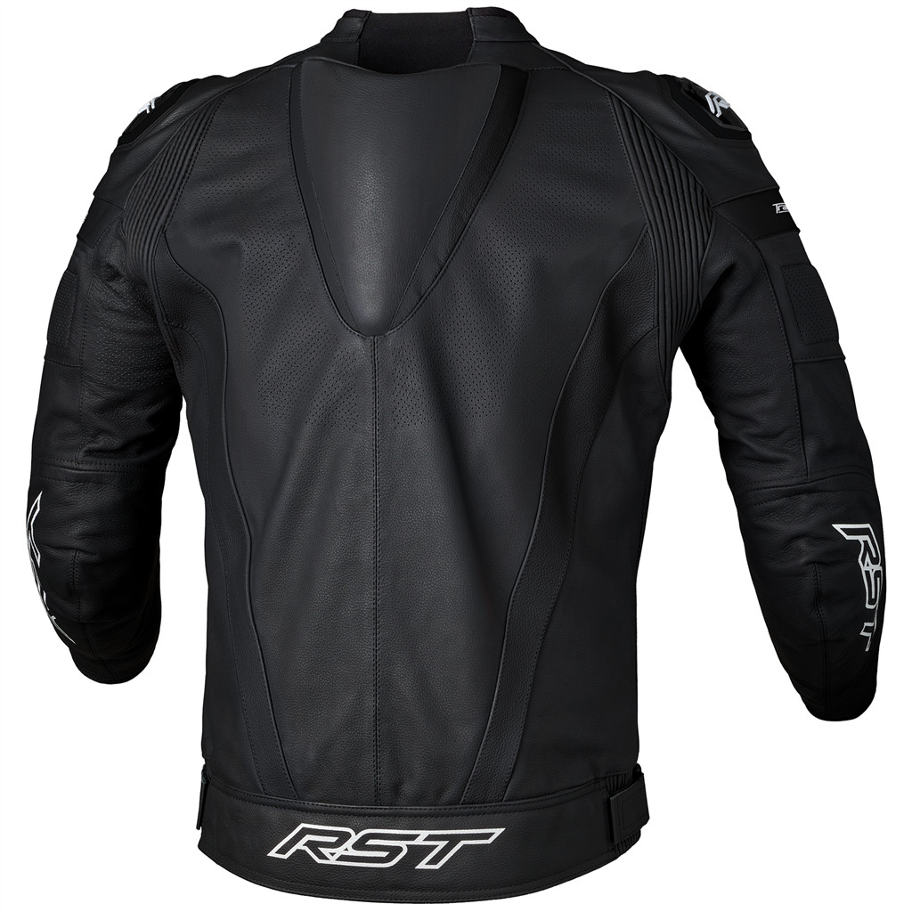Giacca Moto Uomo RST Tractech Evo 4 In Tessuto MaxTex Nero - Protettiva CE Livello 1, Impermeabile SinAqua, Termica Rimovibile